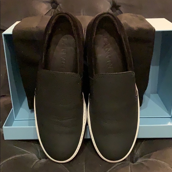 Authentic Lanvin slip-on sneakers size 7